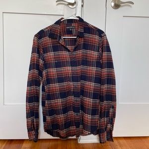 Mens J Crew Mercantile Flannel shirt